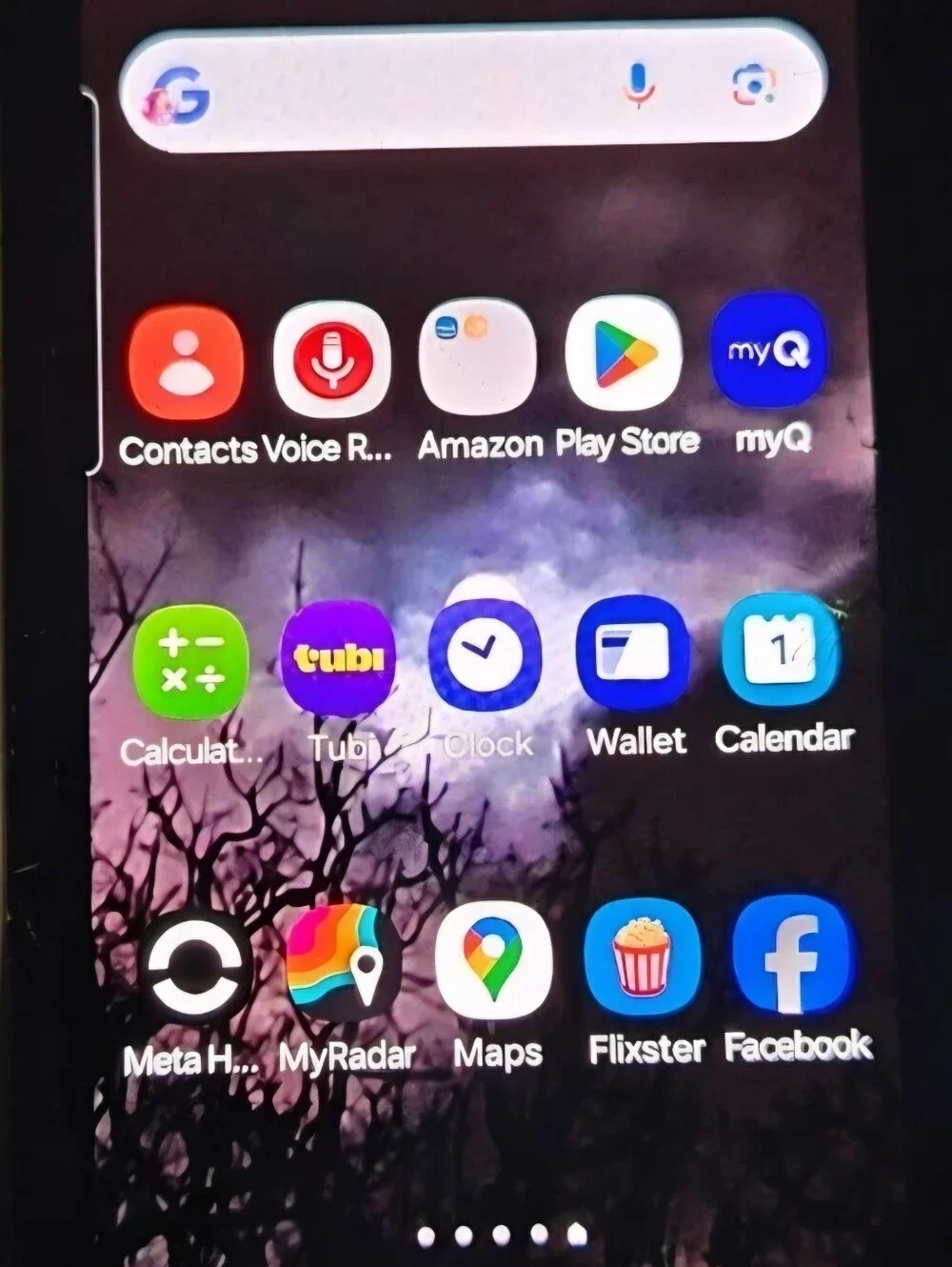 WORKING Samsung Galaxy Z Fold3 - 256 GB - black (Unlocked)  Needs Screen Repair